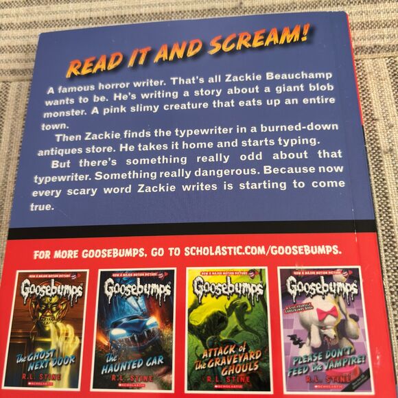 Set Of 3 R.L. STINE GOOSEBUMPS Fictional Books 1 Hardback 2 Paperback - Picture 6 of 7